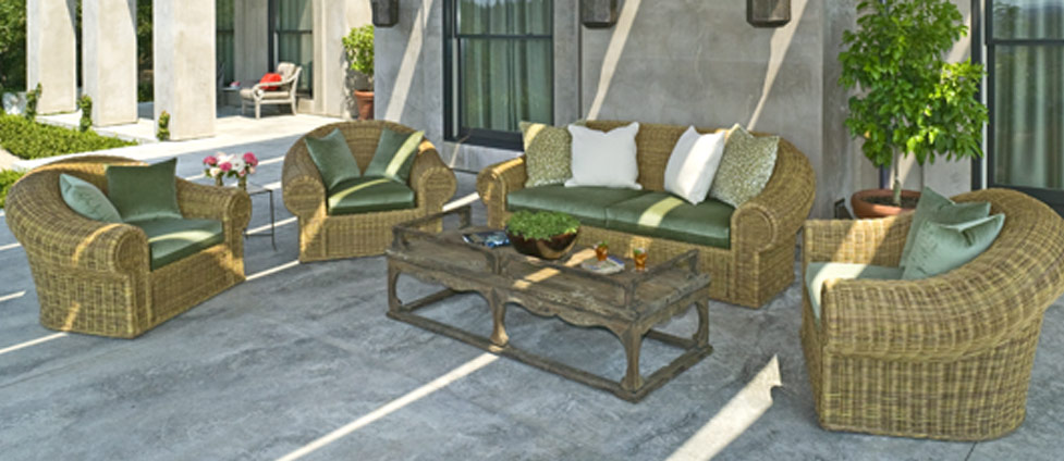 indoor and outdoor wicker high end casual furniture